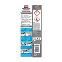 Mastic silicone Bain & Cuisine 280 mL transparent - RUBSON