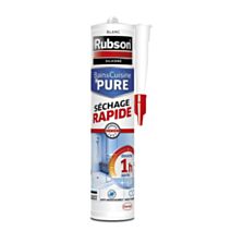 Mastic Speed Silicone Bain & Cuisine blanc 280 mL - RUBSON