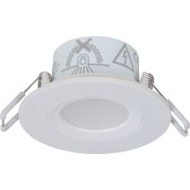 Spot salle de bains à encastrer LED Sylvania Start 6,5W 540lm 3000K