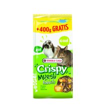 Aliment Crispy muesli pour lapin 2,75+0,4kg offert