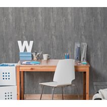 Papier peint expansé sur intissé Uni Cave Gris 0,53x10,05m