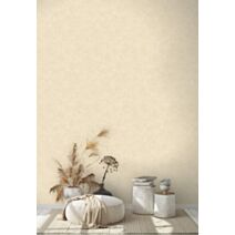 Papier peint vinyle sur intissé Uni Alba Beige 0,53x10,05m