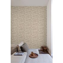 Papier peint expansé sur intissé Structure Drew Taupe 0,53x10,05m