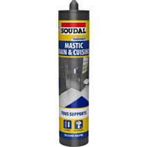 Mastic neutre bain cuisine transparent 290ml