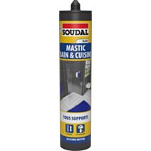 Mastic neutre bain cuisine blanc 290ml