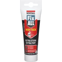 Mastic-colle Fix all high tack blanc tube 125ml