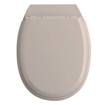 Abattant de toilette bois compressé taupe clair - ALLIBERT