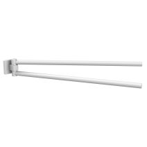 Porte-serviette 2 barres alu LOFT-GAME - ALLIBERT