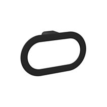 Porte-serviette anneau noir LOFT-GAME - ALLIBERT