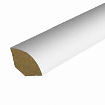 quart de rond mdf revêtu papier blanc - SUP BOIS