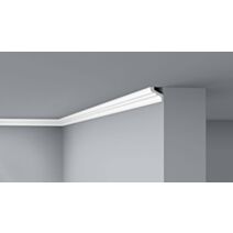 2 Moulures de plafond D3 polystyrène 33x33mm 2m - DECOFLAIR