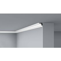 2 Moulures de plafond D7 polystyrène 40x45mm 2m - DECOFLAIR