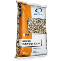 Gravillons silico-calcaire aux multiples couleurs
