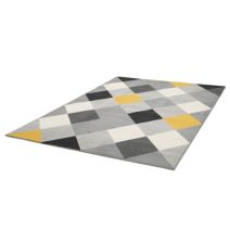 Tapis Décoratif Venezia Gris/Jaune/Crème 120x170cm - BALTA
