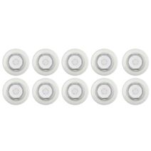 Spot métal blanc idual cliplock d8cm