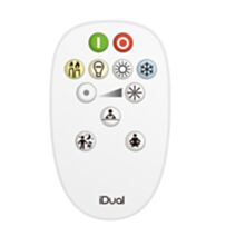 Télécommande Plate Blanc - IDUAL