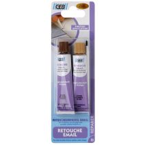 Retouche email 2 tubes 20ml/blister Cuisine flammée - GEB