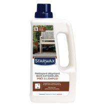 Nettoyant Dégrisant pour Bois Extérieurs 1L - STARWAX
