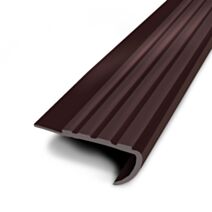 Nez de marche marron PVC L.170 x l.6,5 cm - DINAC