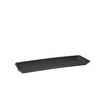 SOUCOUPE RECTANG. VENEZIA 50CM ANTHRACITE