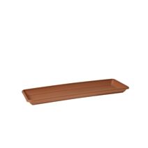 SOUCOUPE RECTANG. VENEZIA 60CM TERRE CUITE