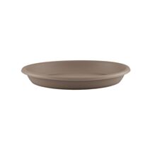 Soucoupe ronde 26cm taupe