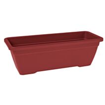 JARDINIERE VENEZIA 50CM ROUGE FONCE