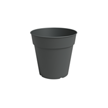 Pot de culture Madagascar 21 cm anthracite - ARTEVASI