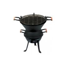 Barbecue charbon de bois rond GM Belle époque - CAO
