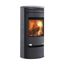 Poêle à bois 1-1 SK noir 6 kW - ADURO