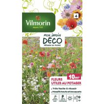Mélange fleurs utiles au potager