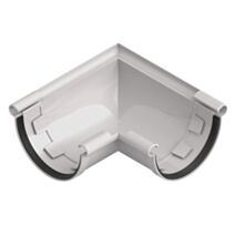 Angle de gouttière 90° Ø25cm Gris - INES 