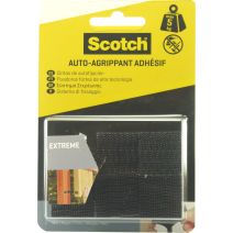 Pastille agrippante noir 25x25mm