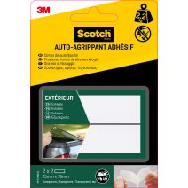Bande agrippante transparente 7,6cm 25mm