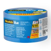 2 Rubans de Masquage Finitions Parfaites ScotchBlue™ Bleu 24mmx41m - SCOTCH
