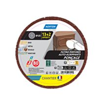 Patins excentriques Ø125 grain 80 x13+2 gratuits - NORTON