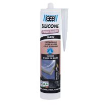 Mastic Silicone Joint Pose Facile Blanc 280ml - GEB