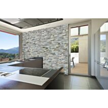 Plaquette de parement Edna en pierre naturelle 40x15x1cm - MODULO