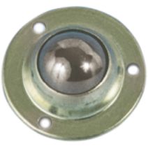 Roulette à bille ø20mm Charge maxi 15kg - CAUJOLLE