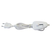 cordon + interrupteur variateur blanc - TIBELEC