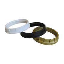 3 bagues de fixation pour abat-jour à douille e27 - TIBELEC
