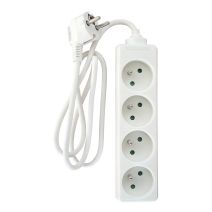 Multiprise 4 Prises 2 Pôles + Terre 16A - ZENITECH
