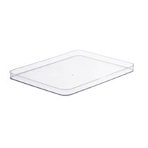 Couvercle bac rangement SmartStore Compact L 40x29x2,6cm Transparent
