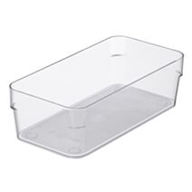 Organiseur Compact Clear Sort plastique SAN 20x10cm transparent - SMARTSTORE