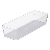 Organiseur Compact Clear Sort plastique SAN 30x10cm transparent - SMARTSTORE