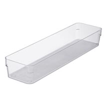 Organiseur Compact Clear Sort plastique SAN 40x10cm transparent - SMARTSTORE