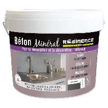 Béton Minéral Gris Ardoise 6kg - RÉSINENCE
