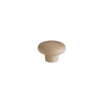 Bouton meuble Classique Hêtre Brut ø43mm - B BEAUTY