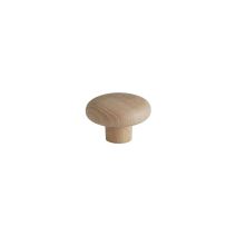 Bouton meuble Classique Hêtre Brut ø47mm - B BEAUTY