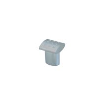 Bouton meuble Contemporain Zamak Mat Chromé L20x20mm - B BEAUTY